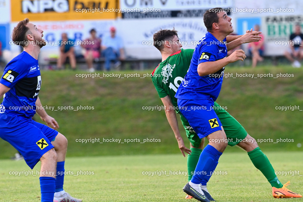 FC Gmünd vs. Union Matrei 19.8.2023 | #11 Oliver Josef Steiner, #18 Dominik Markus Oberwinkler, #6 Jonas Wibmer