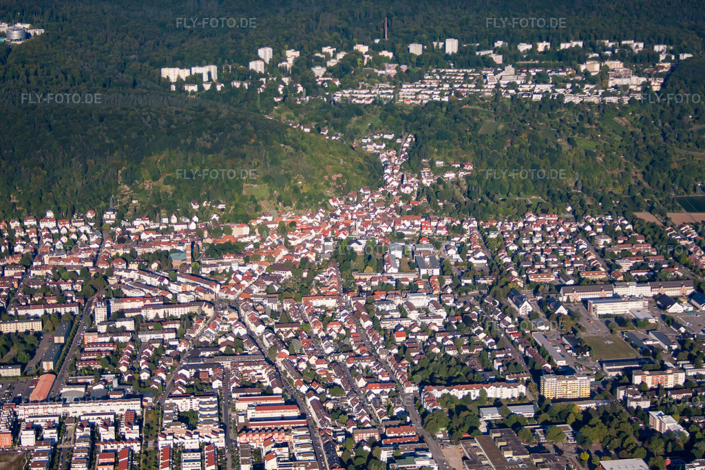 Luftbild: Kühler Grund im Ortsteil Rohrbach in Heidelberg im Bundesland Baden-Württemberg in Deutschland. Foto: IMG_51900.jpg vom 18.08.2012 durch Werner Riehm/FLY-FOTO.de