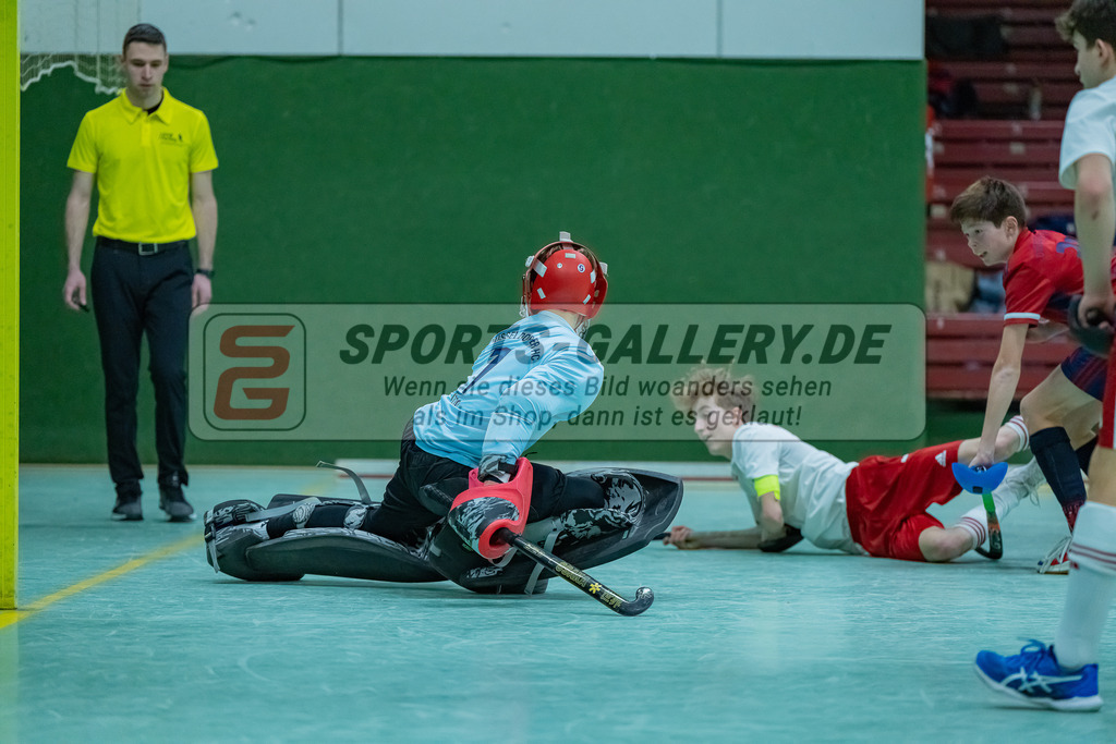 HK_20240225_108565 | Spiel um Platz 5 Deutsche Meisterschaft MU14 am 25.2.2024 Halle RW Köln, Köln ,