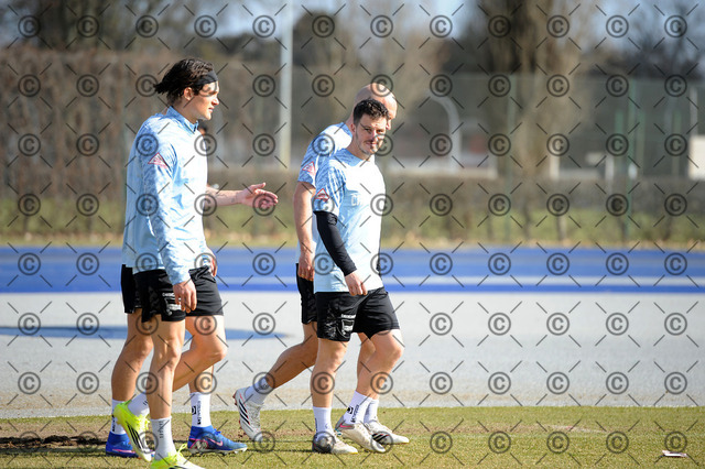 RGE_8769b | Hertha BSC, 2.Bundesliga, Herren, Training auf dem Hanns-Braun-Platz, Saison 2025/26, Bildmitte Diego Demme ( Hertha BSC ),  11.03. 2026, Fotograf: Ralf Gebhardt - Realisiert mit Pictrs.com