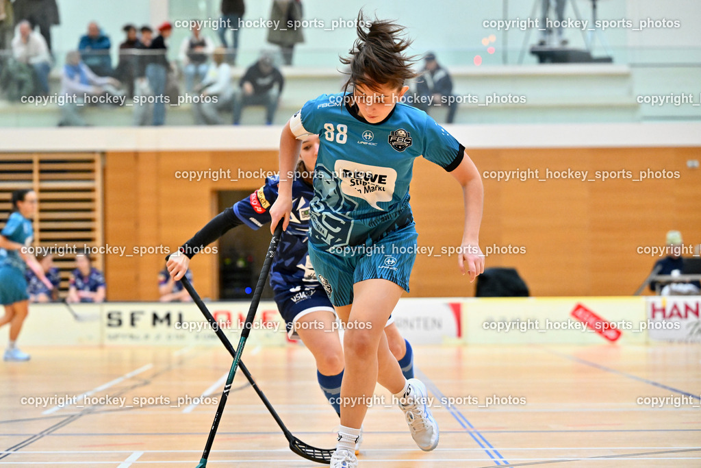 VSV Unihockey Damen vs. FCB München | #88 Selay Aslan FCB München, VSV Unihockey Damen vs. FCB München, VSV Unihockey Damen vs. FCB München am 24.01.2026 in Villach (Ballspielhalle St. Martin), Austria, (Photo by Bernd Stefan)
