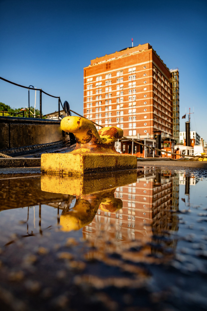 10250711 - Abendlicht in Övelgönne | Stimmungsvolles maritimes Motiv aus dem Museumshafen Övelgönne.