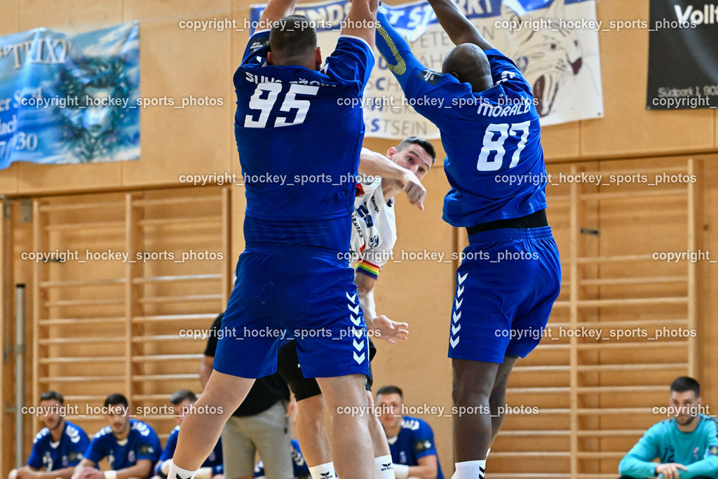 SC Ferlach vs. RK Zagreb 24.8.2023 | #95 Matic Suholeznik, #87 Yoel Cuni Morales, #23 Kocbek Jure