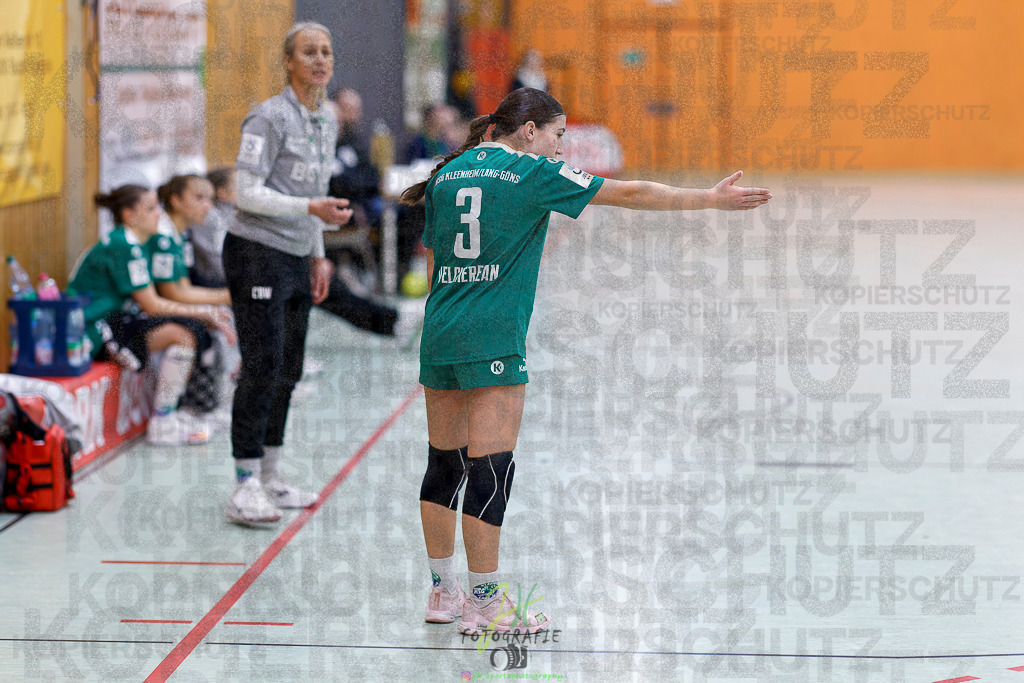 Jugenbundesliga wJB; HSG Kleenheim/Langgöns - SG Kappelwindeck/Steinbach | Jugenbundesliga wJB; HSG Kleenheim/Langgöns - SG Kappelwindeck/Steinbach am 23.11.2025 in Oberkleen (Weidig-Halle)Photo © 2025 - Jörg Heinrich - Realisiert mit Pictrs.com