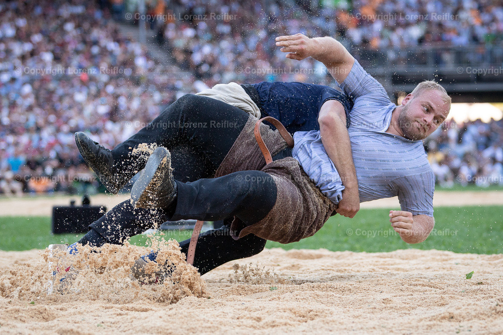 Schwingen -  ESAF Sonntag 2025 | Mollis, 31.8.25, Schwingen - ESAF Sonntag.
