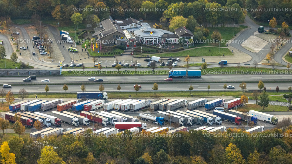 Hamm221012291 | Luftbild, Autobahnraststätte Rhynern, Autobahn A2, Rhynern, Hamm, Ruhrgebiet, Nordrhein-Westfalen, Deutschland