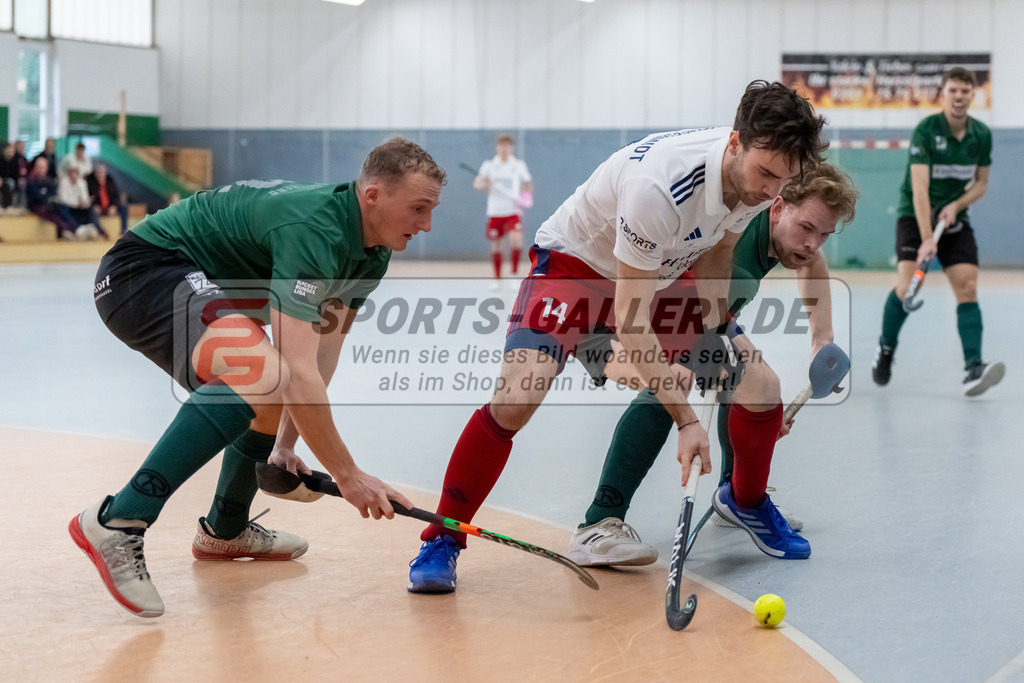 HK_20241208_109872 | 2. Bundesliga Halle Herren Club Raffelberg - Düsseldorfer HC am 8.12.2024 Raffelberg Halle, Duisburg ,