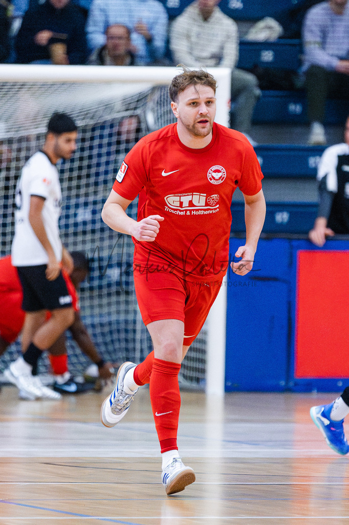 47. Stadtmeisterschaften im Hallenfußball 2025, Zwischenrunde, Zwischenrunde | Stadtmeisterschaften im Hallenfußball 2025, Zwischenrunde, Sporthalle Berg Fidel in Münster. Foto: sportfotografie.ms | Markus Paletta - Realisiert mit Pictrs.com