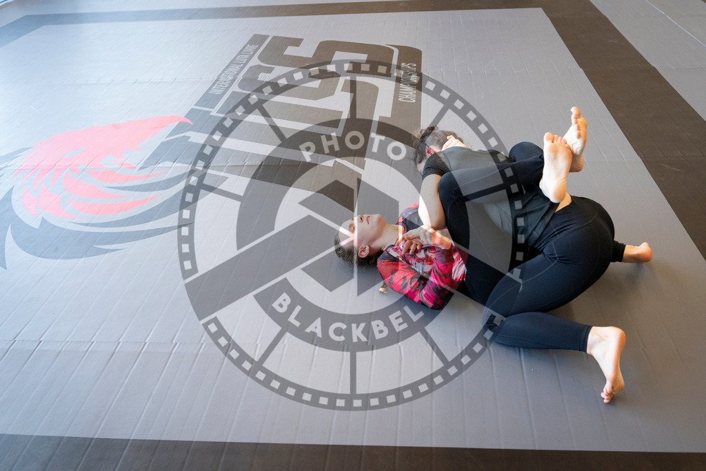 20240309PBB5400 | Fighters compete during the International Luta Livre (ILLCS) Spring Championship in Hannover, Germany, on March 9, 2024.