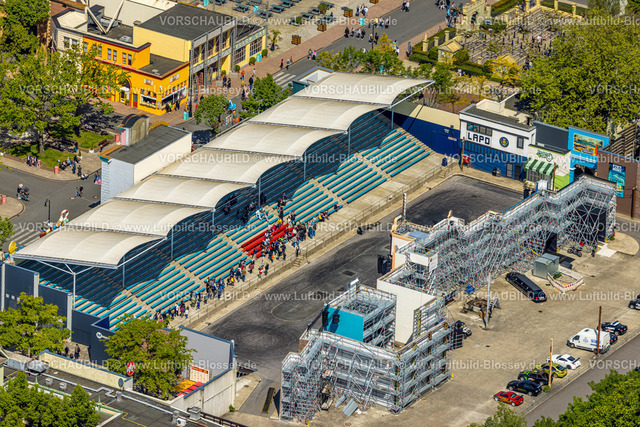 Bottrop230510312Kirchhellen | Luftbild, Movie Park Germany, Freizeitpark zum Thema Film, Trinüne, Kirchhellen-Nord-Ost, Bottrop, Ruhrgebiet, Nordrhein-Westfalen, Deutschland