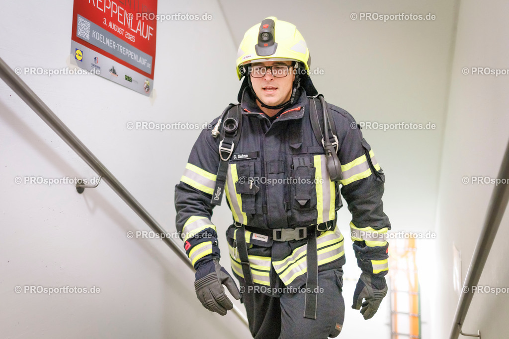 KölnTurm Treppenlauf; Köln, 03.08.2025 | Impressionen vom KölnTurm Treppenlauf am 03.08.2025 in Köln (Nordrhein-Westfalen). 