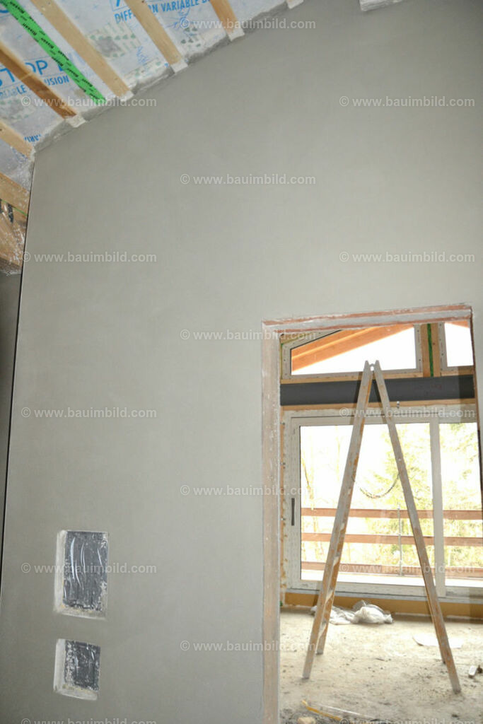 bib-lg18-putzarbeiten-0087 | Nach LV-Leistungsgruppen sortierte Detailfotos über den Bau eines Hauses. Alle Hausbau-Bilder direkt vom Urheber und Autor der Website Haus-Selber-Bauen.com