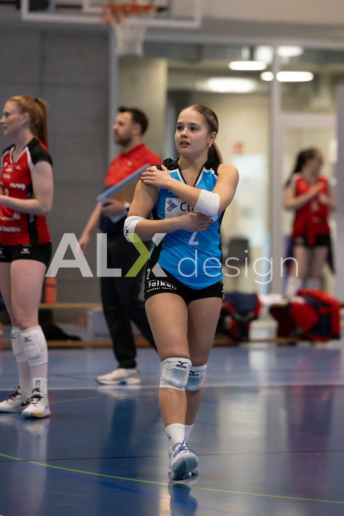 Volleyball I Frauen I Saison 2025-2026 I Volleyball NLA | Women I 1/4 Finals I  BIWI VFM - VC Kanti Schaffhausen I 01.03.2026 | 2 Kimi Schnegg (CH) (VC Kanti Schaffhausen) – Libera - Realisiert mit Pictrs.com