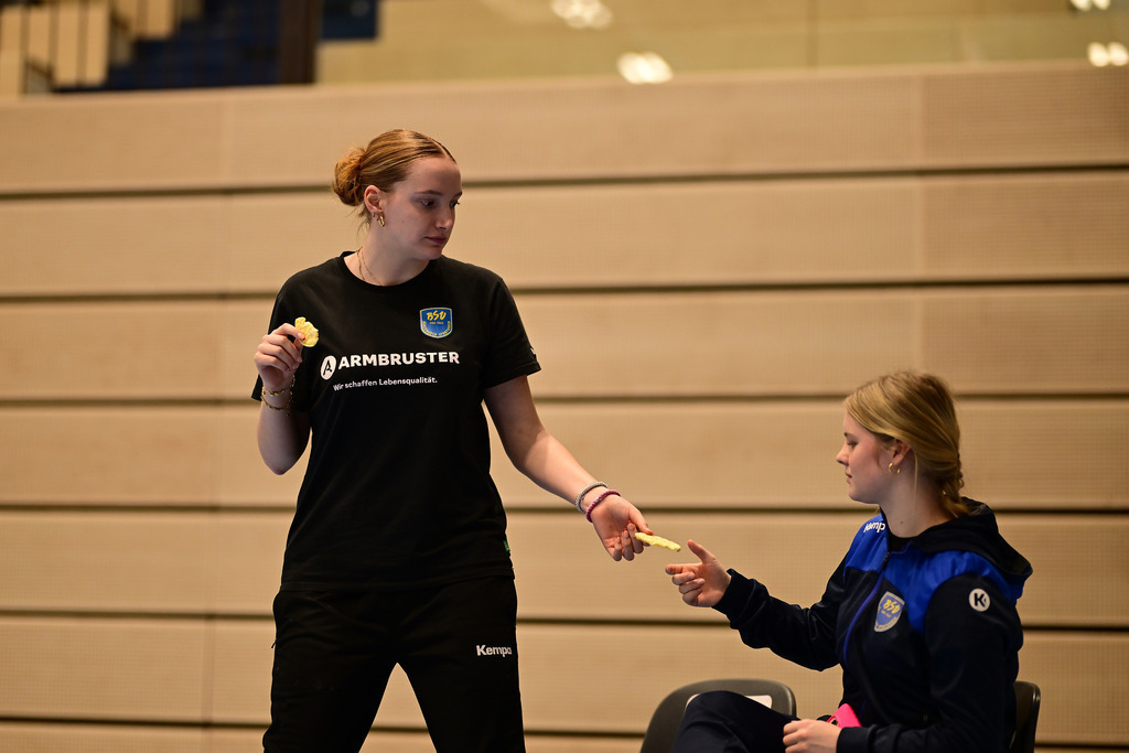 Handball I Frauen I Saison 2025-2026 I 3. Liga Staffel Nord I 11. Spieltag I Buxtehuder SV II - Frankfurter HC | Der Sportfotograf. - Realisiert mit Pictrs.com