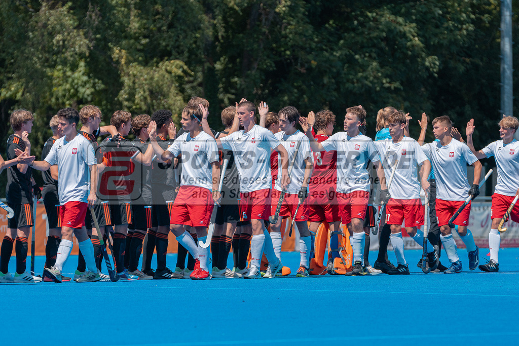HK_20230710_100497 | Euro Hockey MU18 Netherland - Poland Championship Girls &amp; Boys am 10.7.2023 CHTC , Krefeld ,