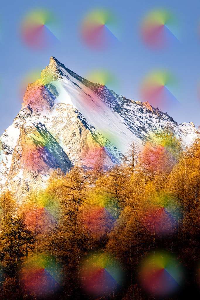 Die Lenzspitze Ostwand im Herbst | Saas-Fee und seine 4000er. Die Lenzspitze und ihre berühmte Ostwand gehören definitiv dazu