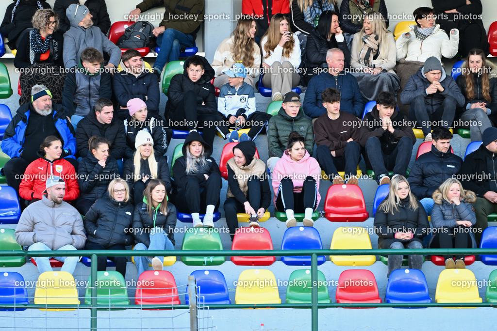 SV Spittal 1921 vs. ATUS Ferlach 24.3.2024 | Besucher Goldeck Stadion, SV Spittal Fans, SV Spittal 1921 vs. ATUS Ferlach 24.3.2024, SV Spittal 1921 vs. ATUS Ferlach am 24.03.2024 in Spittal an der Drau (Goldeck Stadion), Austria, (Photo by Bernd Stefan)