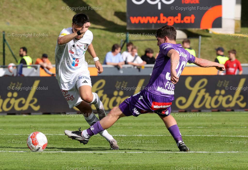 A_LUI_18052025_06 | SPORT,FUSSBALL ADMIRAL BUNDESLIGA 18.052025 IM BILD:DEJAN ZUKIC   (WAC) UND DOMINIK FRITZ (AUSTRIAWIEN) FOTO:FOTOLUI/MW