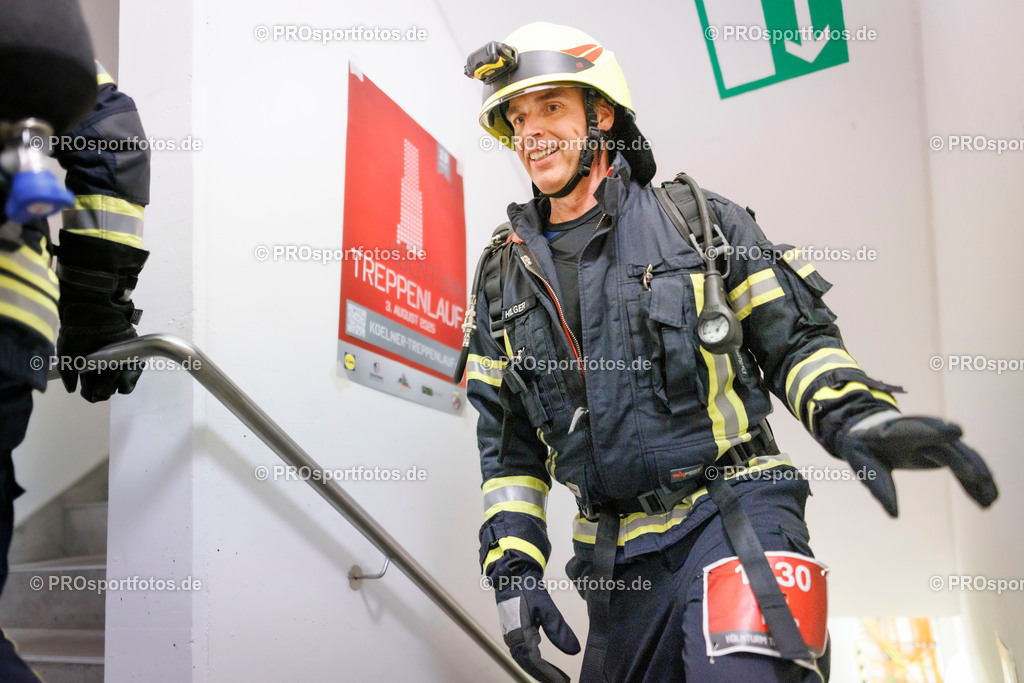 KölnTurm Treppenlauf; Köln, 03.08.2025 | Impressionen vom KölnTurm Treppenlauf am 03.08.2025 in Köln (Nordrhein-Westfalen). 
