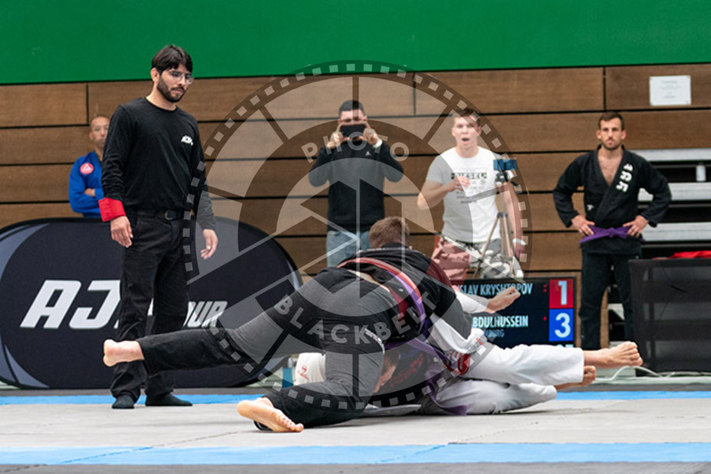 20230826PBB52779 | Fighters compete during the AJP INTLPRO BJJ and grappling competition in Hamburg, Germany, on August 26 2023.