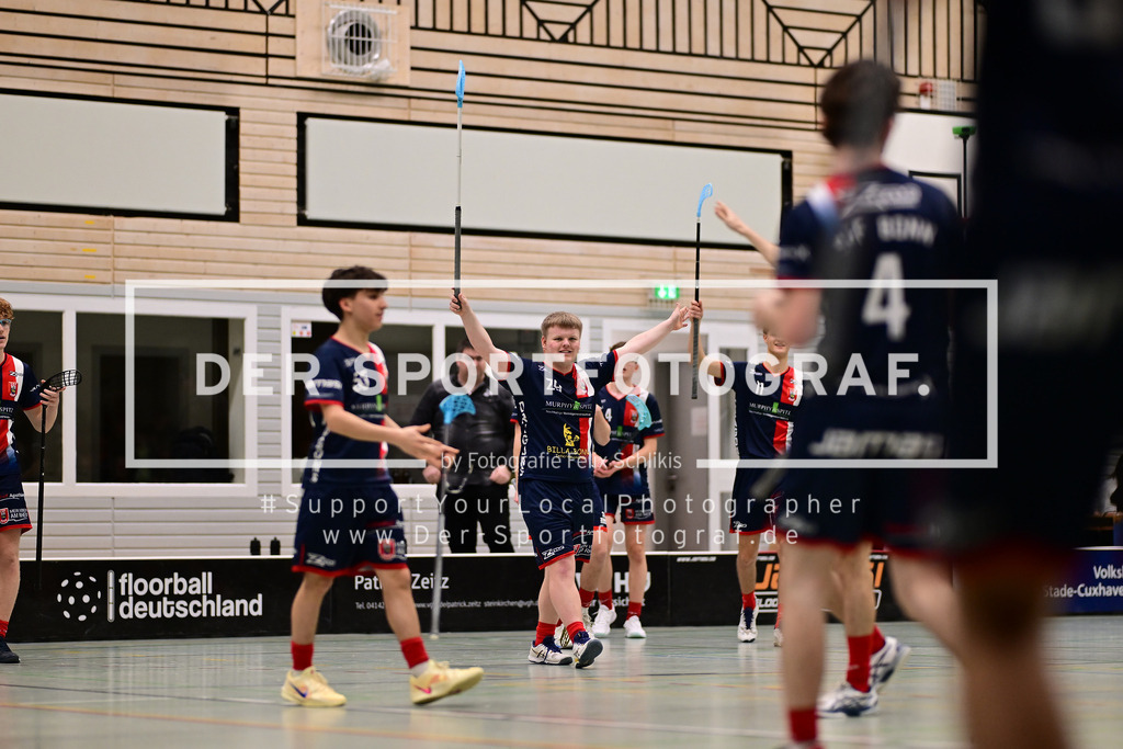 Floorball I Herren I Saison 2024-2025 I 2. FBL Herren Nord-West I 12. Spieltag I MTV Mittelnkirchen - SSF Dragons Bonn II I 037336 | Der Sportfotograf. - Realized with Pictrs.com