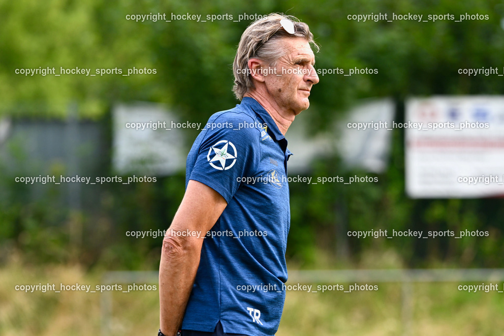 SC Magdalen vs. DSG Ledenitzen | Headcoach DSG Ledenitzen Michael Krenn, SC Magdalen vs. DSG Ledenitzen, SC Magdalen vs. DSG Ledenitzen am 19.07.2024 in Villach (Sportplatz Madalen), Austria, (Photo by Bernd Stefan)