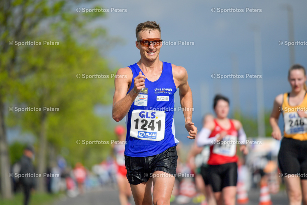 _KP18768_1 | 13.04.2025, xkaix, Leichtathletik Deutsche Meisterschaft 2025, Straßengehen v.l. Jonathan Hilbert (LG Ohra Energie) - Realisiert mit Pictrs.com