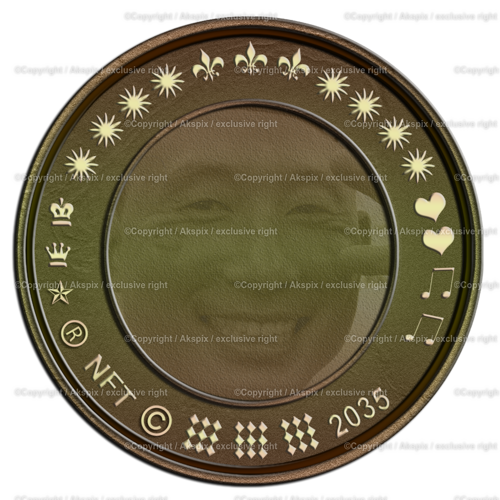 NFTs_Coin-China-Victory-2035 | Die Bildagentur Akspix ist eine Online-Bildagentur und bietet professionelles und kreatives Bildmaterial Royalty free und Rights Managed. Bildarchiv Akspix bietet eine große Auswahl an kreativen und klassischen Motiven.Frankfurt Fotograf, Fotoshooting