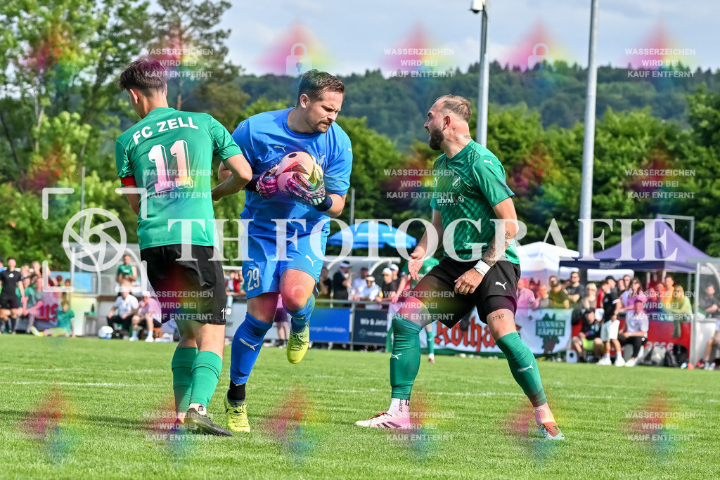 GER, FC Zell - FC Wittlingen, Fussball, Rothaus Bezirkpokal, Finale, Saison 2024/2025, 29.05.2025 | GER, FC Zell - FC Wittlingen, Fussball, Rothaus Bezirkpokal, Finale, Saison 2024/2025, 29.05.2025Foto: TH Fotografie/Thomas Hess