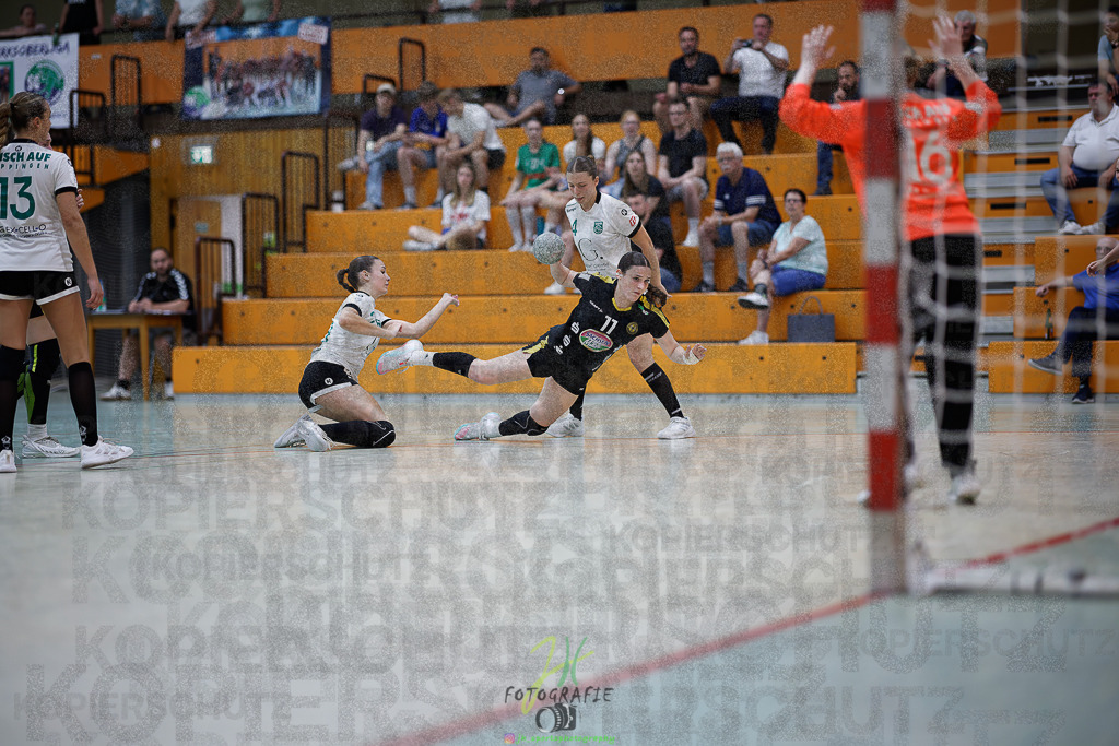 Quali-Turnier JBL wJA; Frisch Auf Göppingen - HC Rödertal | Quali-Turnier JBL wJA; Frisch Auf Göppingen - HC Rödertal am 31.05.2025 in Oberkleen (Weidig-Halle)Photo © 2025 - Jörg Heinrich - Realisiert mit Pictrs.com