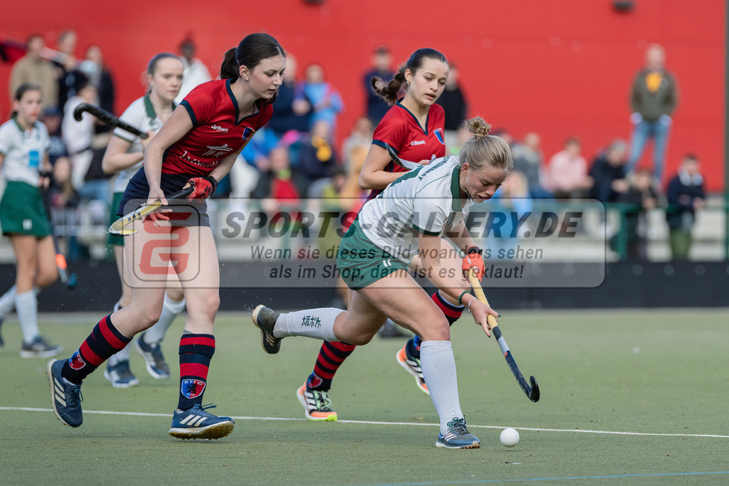 HK_20231021_105553 | Deutsche Meisterschaft WU16 Uhlenhorst Mülheim - Berliner HC am 21.10.2023 DHC, Düsseldorf ,