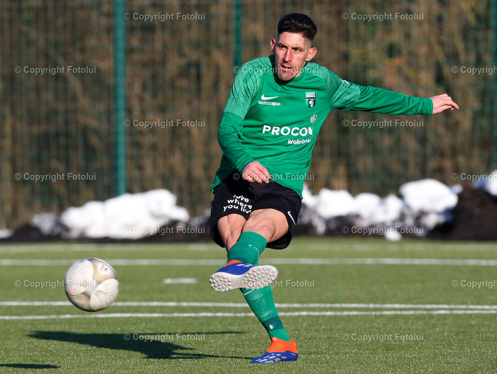 A_LUI_190125_25 | SPORT FUSSBALL TESTSPIEL ASKOE OEDT -UNION PROCORN DIETACH 18.01.2025 IM BILD : ALBERTO VEGA PRADA  (DIETACH) FOTO:FOTOLUI