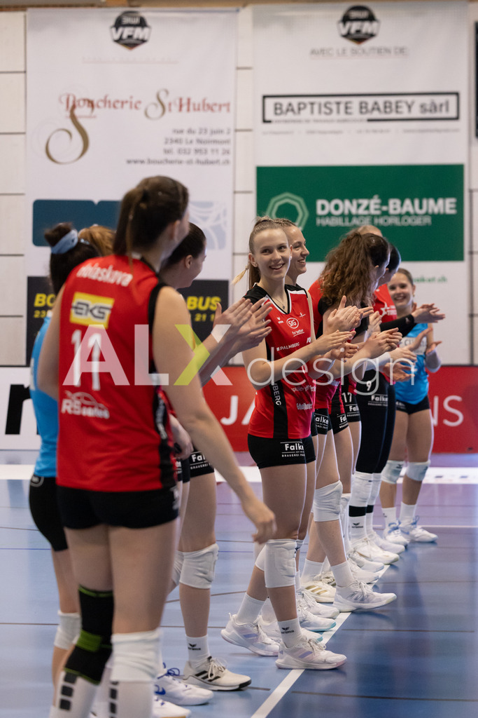 Volleyball I Frauen I Saison 2025-2026 I Volleyball NLA | Women I 1/4 Finals I  BIWI VFM - VC Kanti Schaffhausen I 01.03.2026 | 6 Nina Cavka (CH) (VC Kanti Schaffhausen) – Aussen - Realisiert mit Pictrs.com
