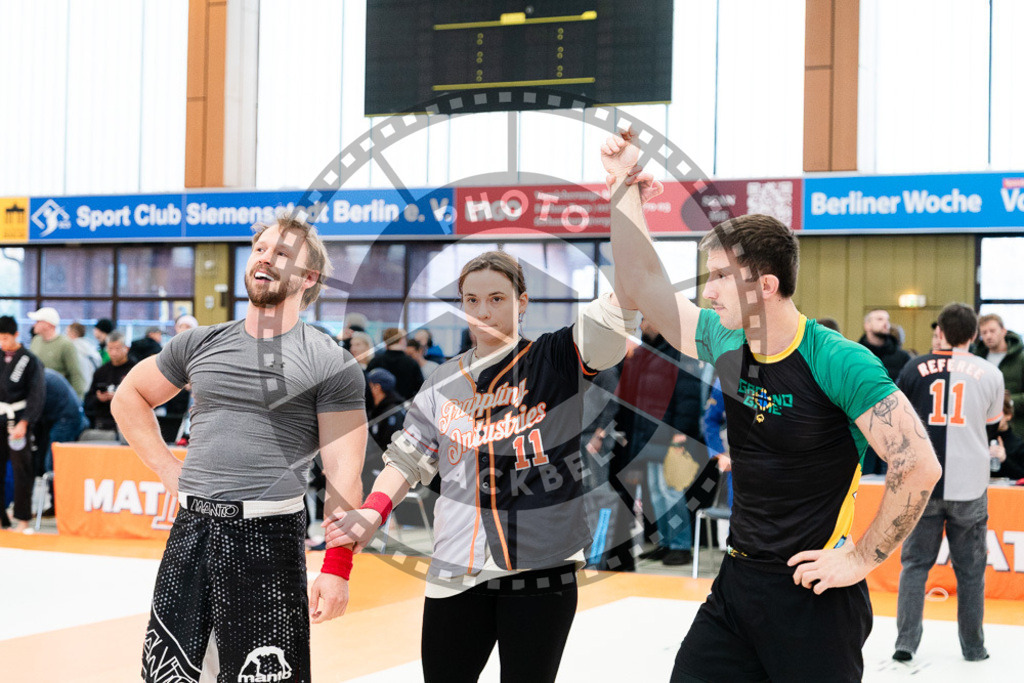 20251122PBB10017 | Athletes compete during the Grappling Industries Berlin Jiu-Jitsu and Grappling Championship, on November 22, 2025 in Berlin, Germany. © photoblackbelt