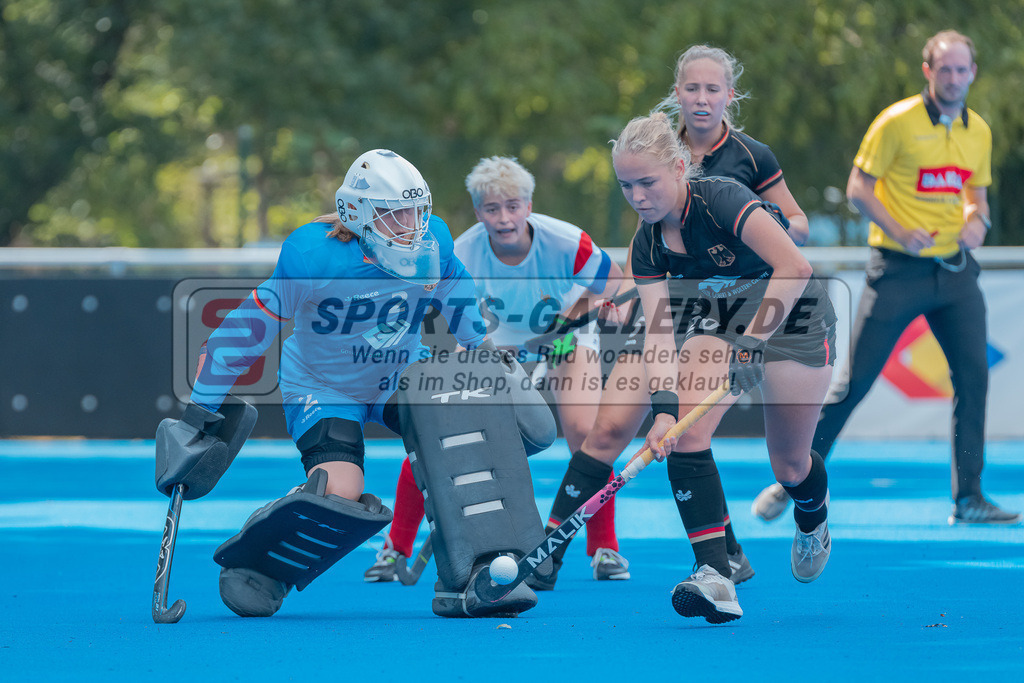 HK_20230710_2-27 | Euro Hockey WU18 France - Germany Championship Girls &amp; Boys am 10.7.2023 CHTC , Krefeld ,