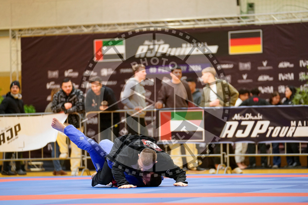 20240203PBB06181 | Fighters compete during the Brazilian Jiu-Jitsu Championship of the AJP Tour in Maintal by Frankfurt am Main, Germany, on February 2, 2024.