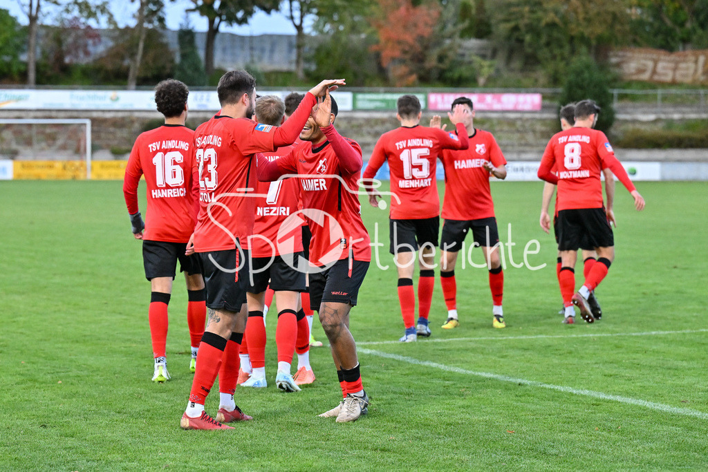 TSV Aindling - SC Oberweikertshofen | Jubel nach 1-0