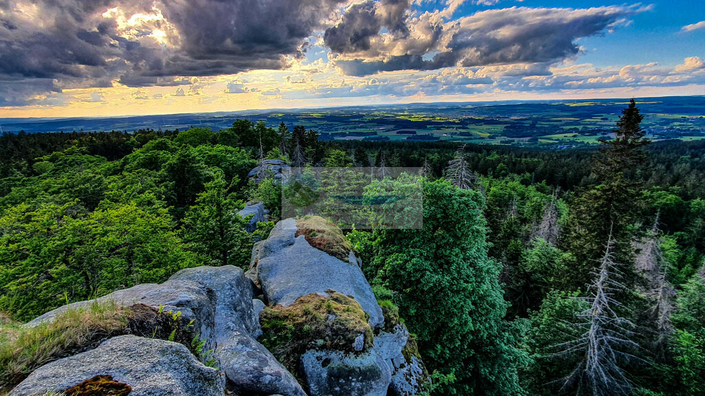 Waldstein Sommer Sonnenuntergag | Impressionen rund um Hochfranken - Frankenwald - Fichtelgebirge - Realisiert mit Pictrs.com