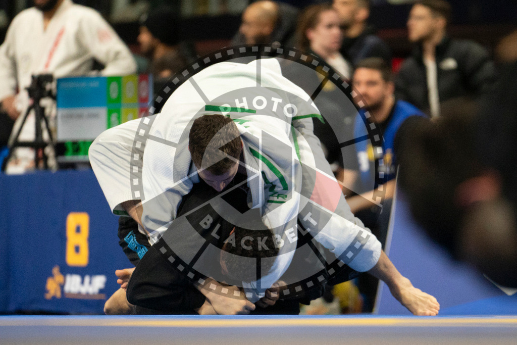 20240119PBB1486 | Fighters compete during the IBJJF European Championship in Paris, France, on January 19, 2024.