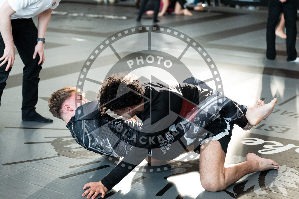 20251129PBB6881 | Fighters compete during the luta livre competition ILLCS XI winter edition on November 29, 2025 in Hannover, Germany.