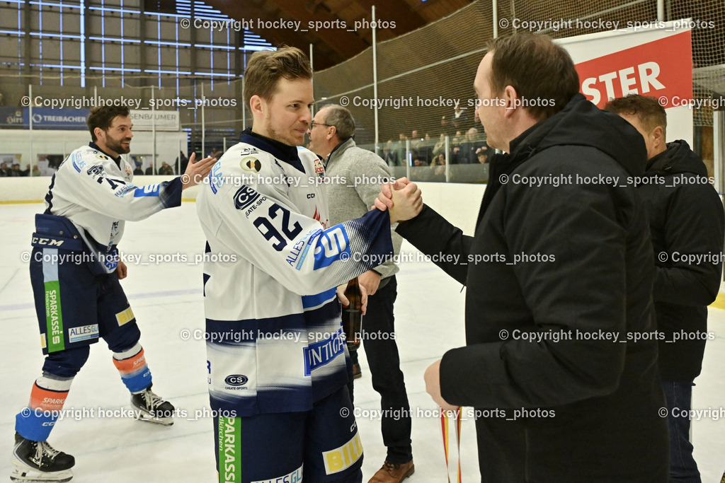 ESC Sparkasse Steindorf Meister 2025/26 | #92 Ratz Patrick ESC Steindorf, KEHV SIEGFRIED BREIML, ESC Sparkasse Steindorf Meister 2025/26, ESC Sparkasse Steindorf Meister 2025/26 am 08.03.2026 in Althofen (Stadthalle Althofen), Austria, (Photo by Bernd Stefan)