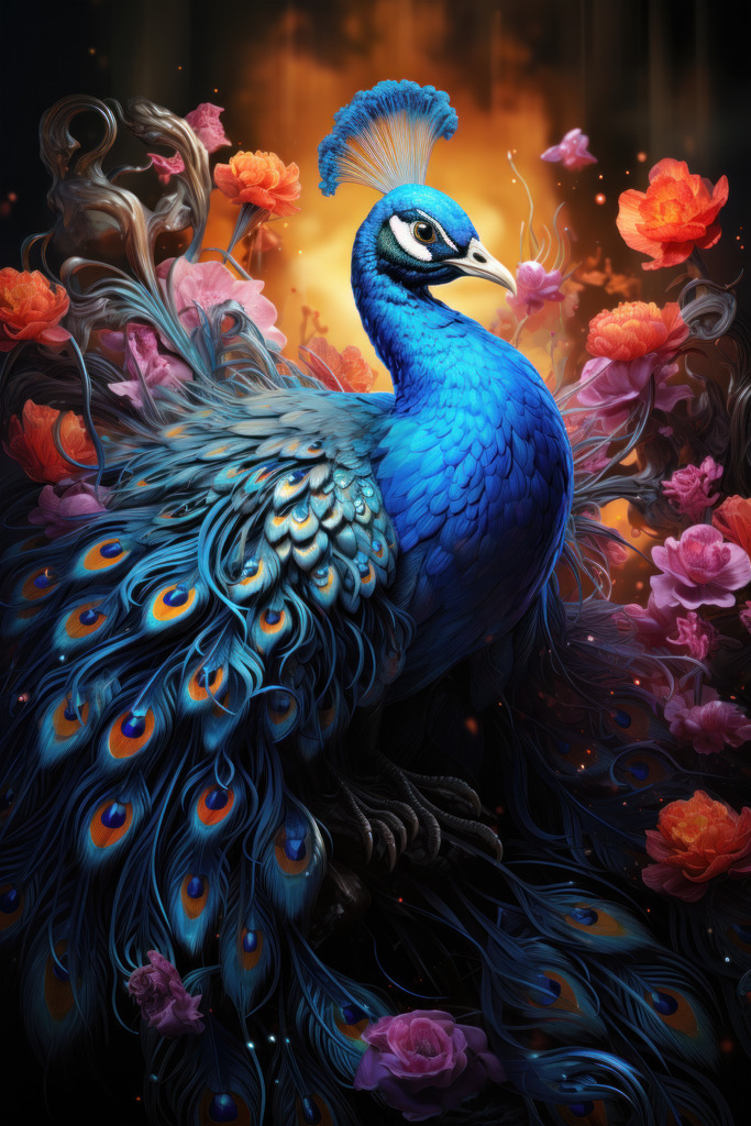 2308078 - Edler Pfau | Ein wunderschönes Motiv eines Pfaus.