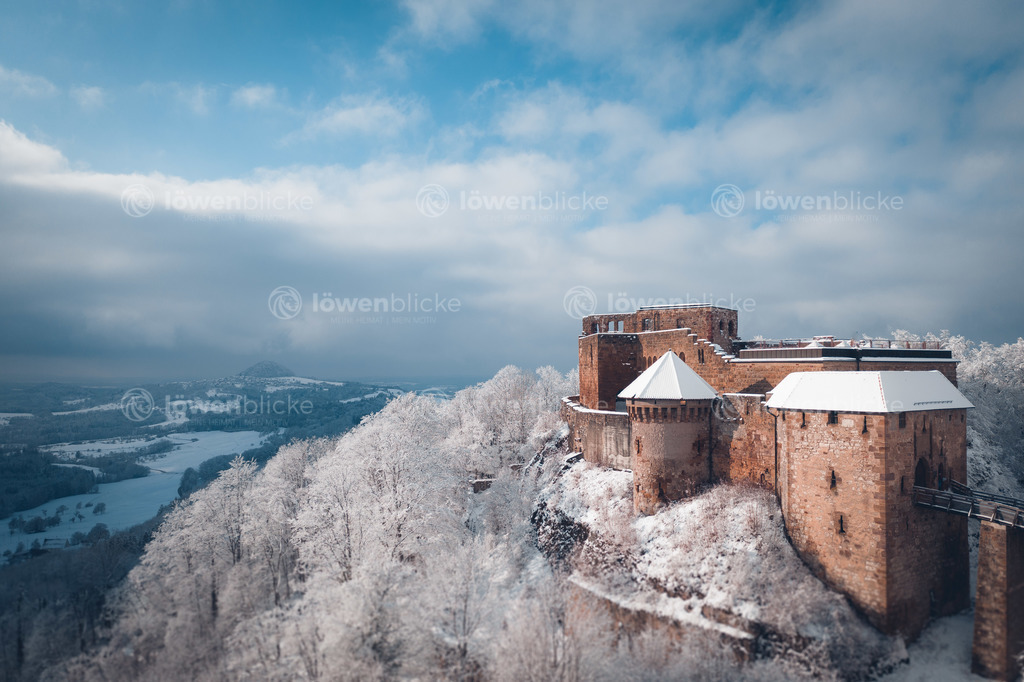 Burg Rechberg im Winter | löwenblicke | shop
