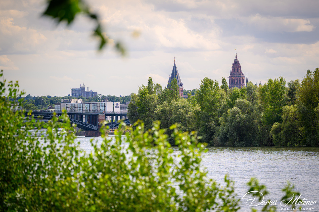 Mainz am Rhein aus Mainz-Kastel  | Bilder aus Mainz-Kastel