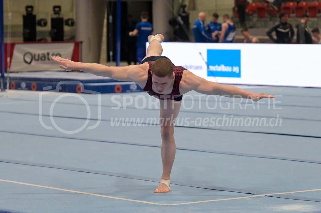 Schweizer Meisterschaften Kunstturnen Mannschaften Männer (A) - 22. November 2025 | Schweizer Meisterschaften Kunstturnen Mannschaften Männer (A)AXA Arena, WinterthurBild: Sportfotografie Markus Aeschimann | www.markus-aeschimann.ch - Realisiert mit Pictrs.com