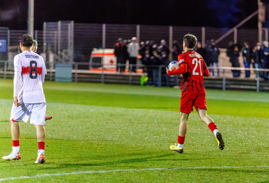 FCHVFB_260325_3-36 | 1.FC Heidenheim 1846 vs. VfB Stuttgart, Fußball, A-Junioren, Verbandspokal, 2025/2026, 25.03.2026 in Heidenheim, Rasenplatz, Walter-Birkhold-Jugendstadion(Foto: Michael Bulling) - Realisiert mit Pictrs.com