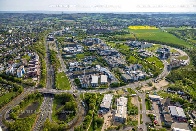 Aachen240403433RWTH | Luftbild, Rheinisch-Westfälische Technische Hochschule Aachen, Universität RWTH Campus Melaten Nord, wissenschaftlicher Forschungsstandort, Campus-Boulevard, Vaalserquartier, Aachen, Rheinland, Nordrhein-Westfalen, Deutschland