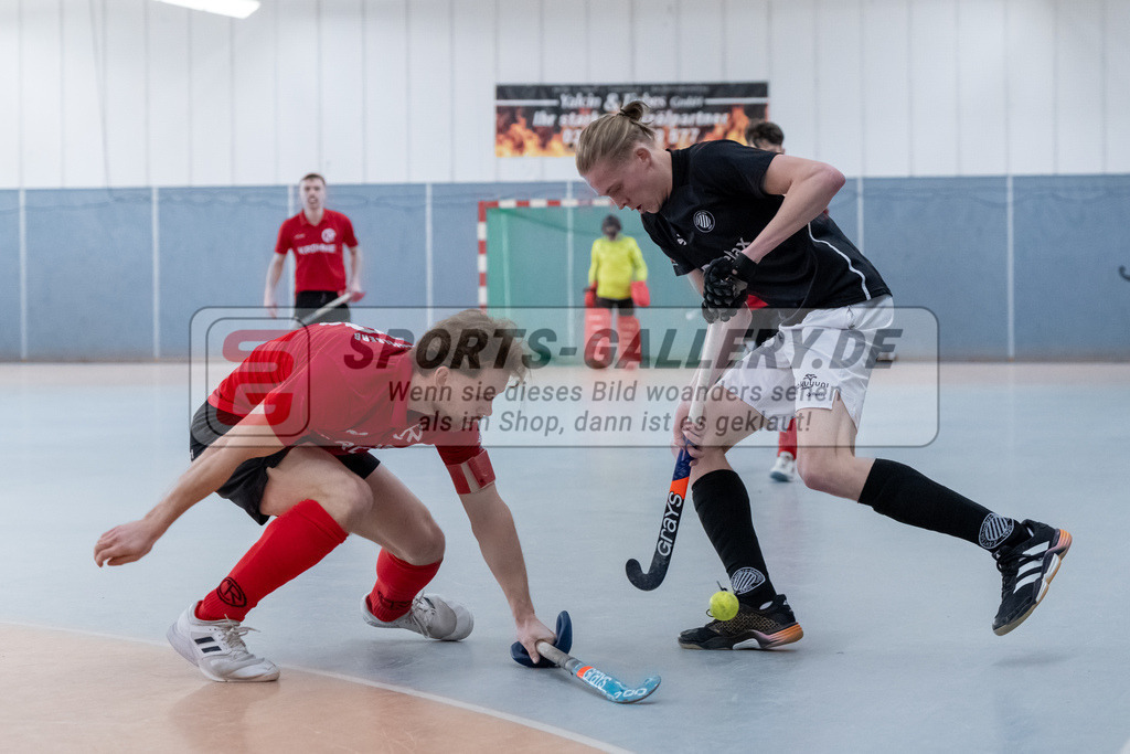 HK_20250202_102298 | 2. Bundesliga Halle Herren Club Raffelberg - Schwarz Weiss Köln am 2.2.2025 Halle am Raffelberg, Duisburg ,