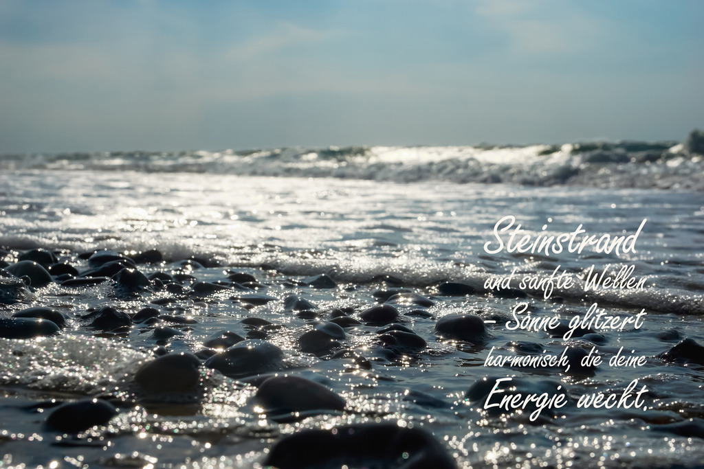 Meer Kalender 2026 - Ostseemotiv mit Text | Gestalten Sie Ihr Zuhause mit einzigartigen Bildern von Ostsee u. Nordsee – als Leinwandbild, Acryl, Alu-Dibond oder FineArt Hahnemühle, individuell anpassbar.