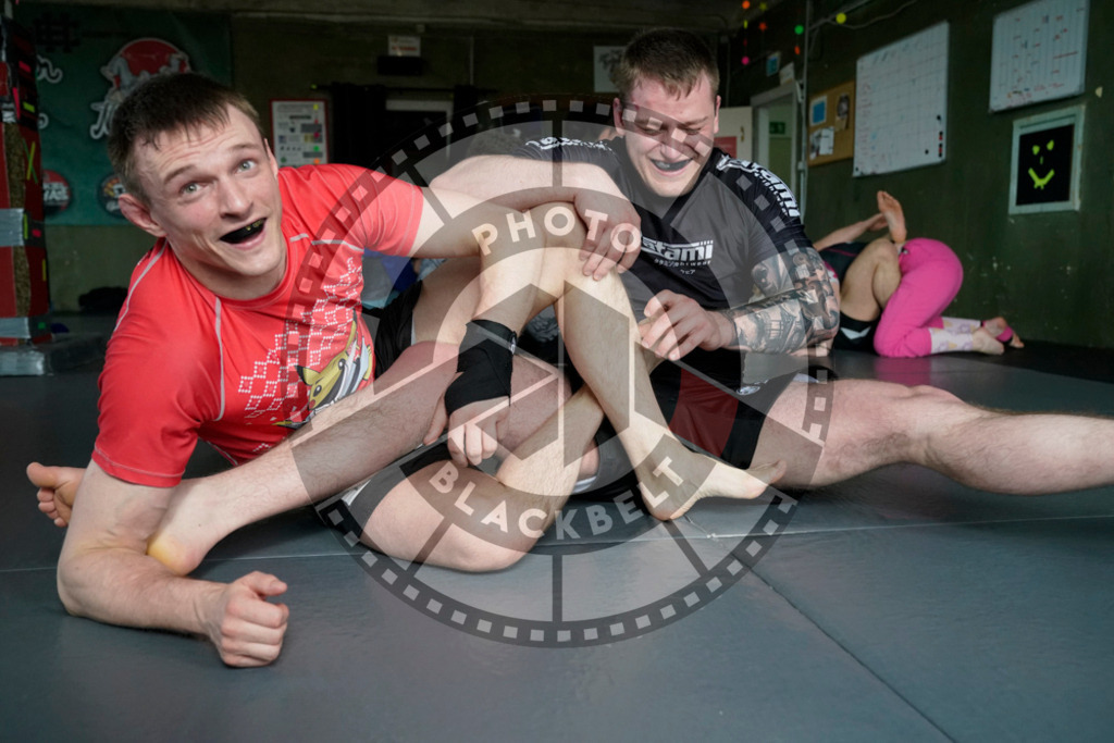 20240413PBB6426 | Fighters compete during the Grapplethon 24hours of rolling for a reason in Hamburg, Germany, on April 13, 2024.